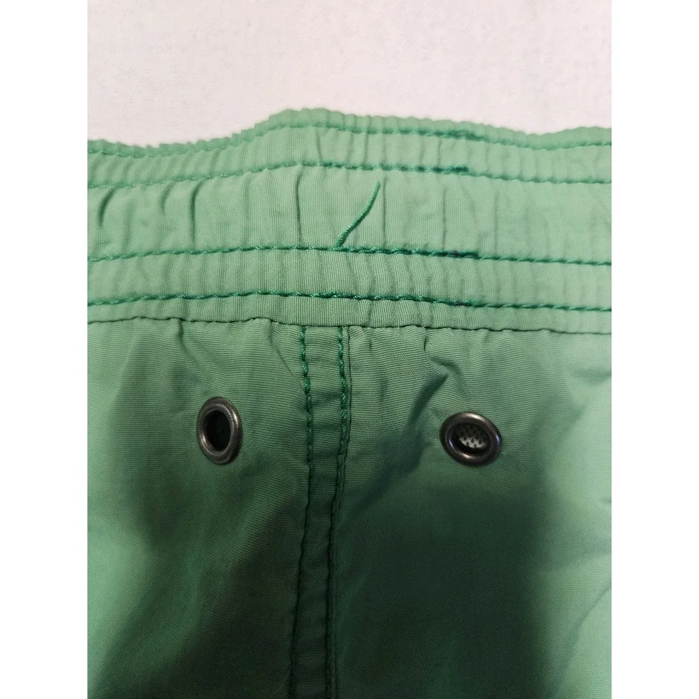 Polo Ralph Lauren Swim Trunks Mens Large Green Mesh Lined Pony Logo Shorts